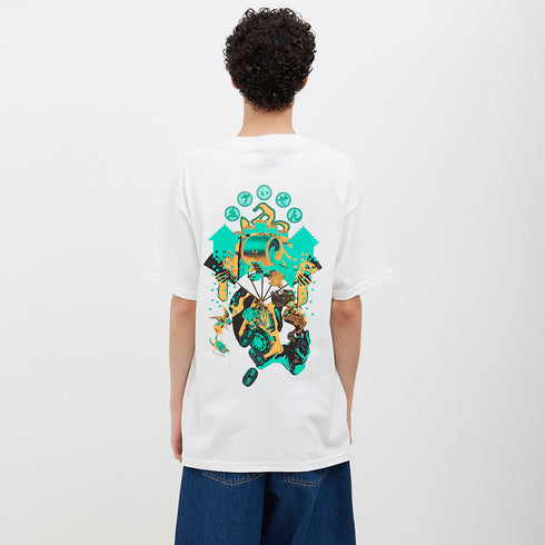 Evisen Replicant Drum T-Shirt White 173720052 Degli Uberti